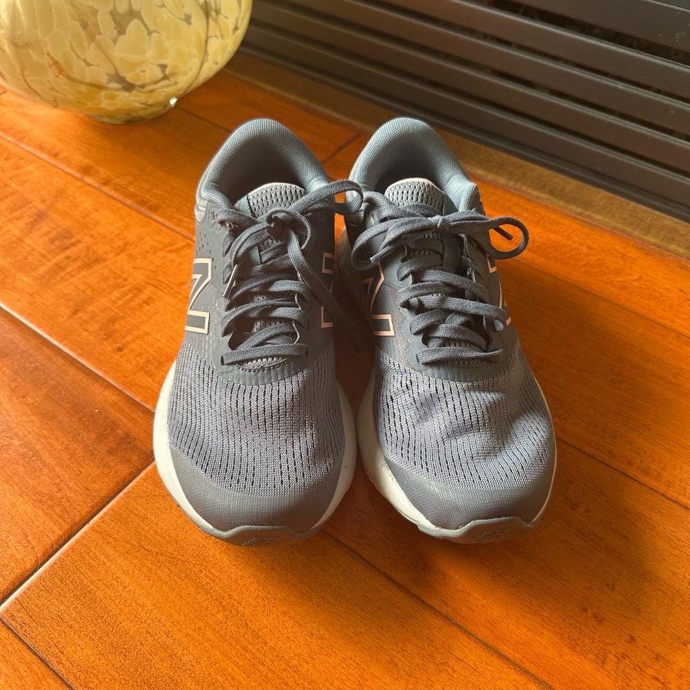 New Balance Gray Athletic Sneakers- Running Course